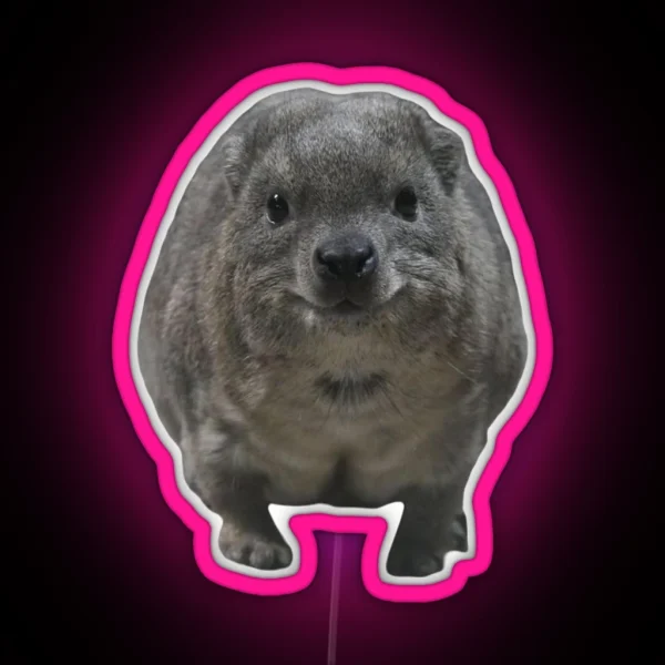 Sweet Rock Hyrax RGB Neon Sign