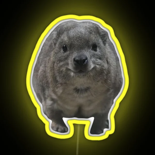 Sweet Rock Hyrax RGB Neon Sign