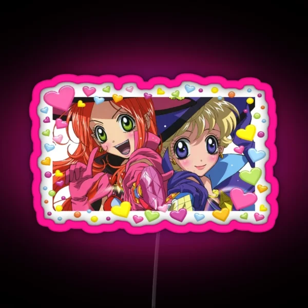 Sweetest Bestie Candy RGB Neon Sign