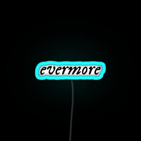 Swift Evermore RGB Neon Sign