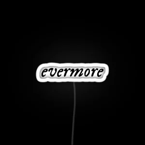 Swift Evermore RGB Neon Sign