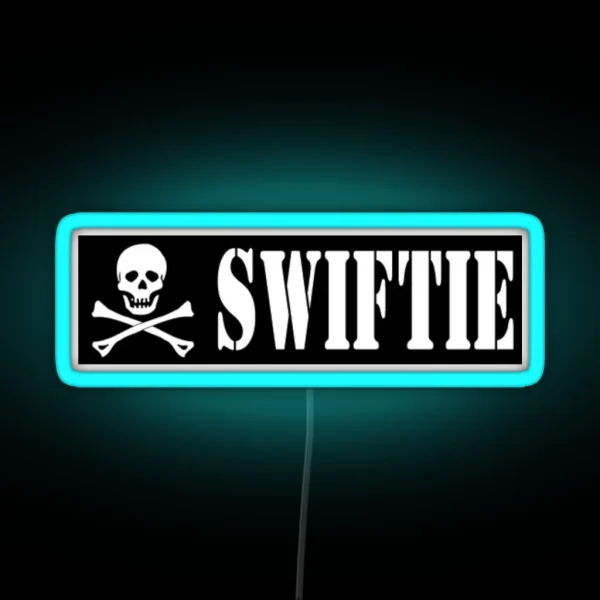 Swiftie Skull RGB Neon Sign