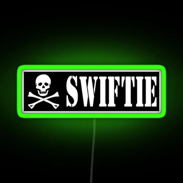 Swiftie Skull RGB Neon Sign