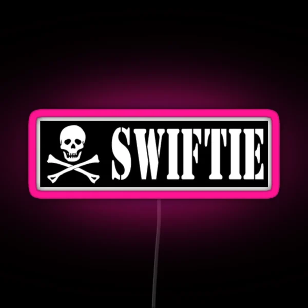 Swiftie Skull RGB Neon Sign