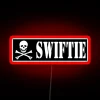 Vibrant Swiftie Skull Illuminates Your Space in Bold Neon Colors