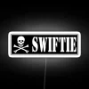 Eye-catching Swiftie Skull with Vibrant RGB LED Neon Sign Lighting