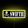RGB Neon Swiftie Skull Sign for Taylor Swift Fans Decor