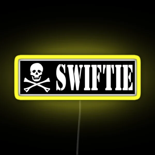 Swiftie Skull RGB Neon Sign