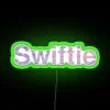 Vibrant Neon Sign Decoration for Taylor Swift Enthusiasts Music Lovers