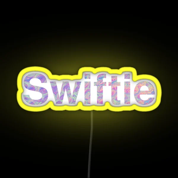 Swiftie Taylor Swift New Era Lover Album RGB Neon Sign