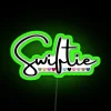 Taylor Swift Fan Era Hearts Neon Sign For Swifties at Home