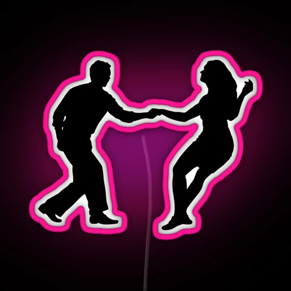 Swing Dance RGB Neon Sign
