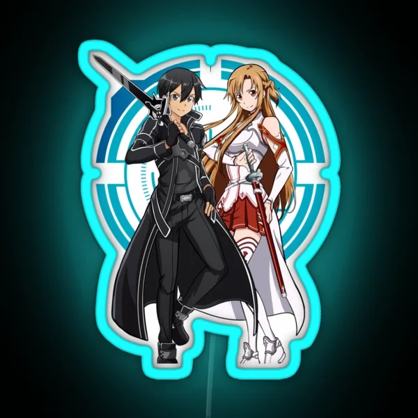 Sword Online RGB Neon Sign