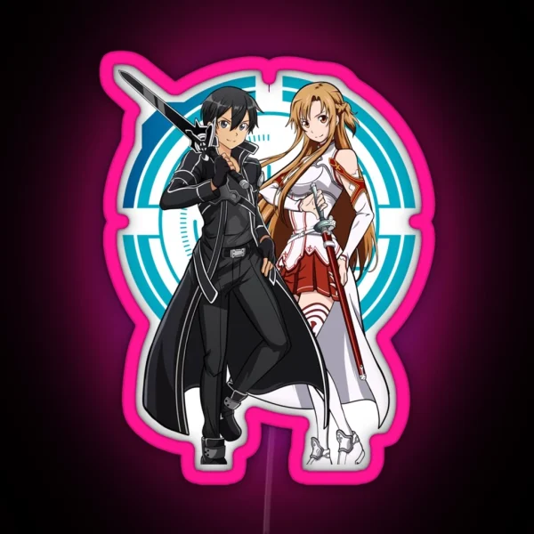 Sword Online RGB Neon Sign