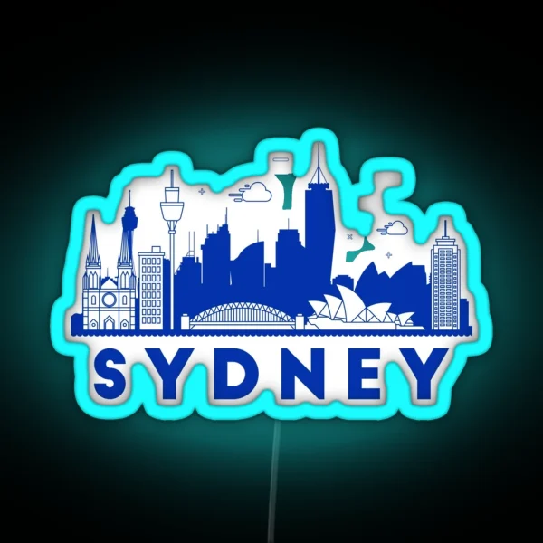 Sydney RGB Neon Sign