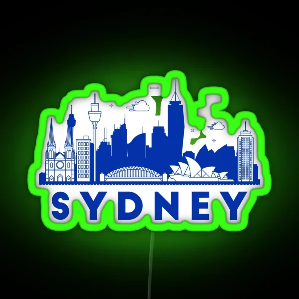 Sydney RGB Neon Sign