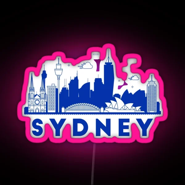Sydney RGB Neon Sign