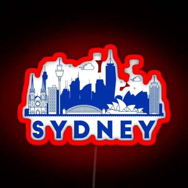 Sydney RGB Neon Sign
