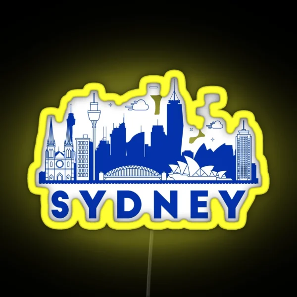Sydney RGB Neon Sign