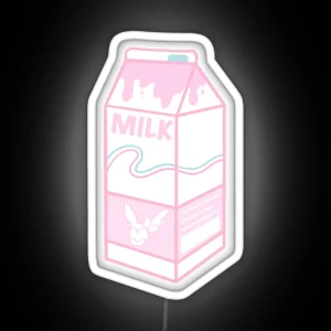 Sylveon Milk Carton Led RGB Neon Sign