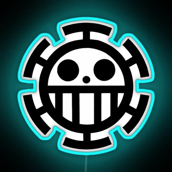 Symbol Of Trafalgar D Water Law RGB Neon Sign
