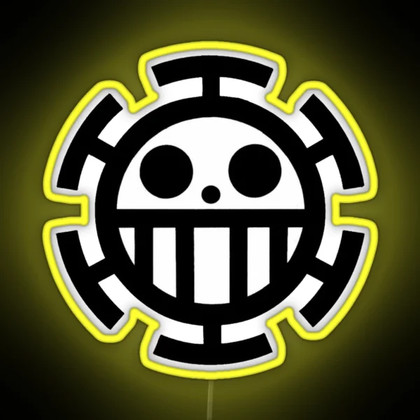 Symbol Of Trafalgar D Water Law RGB Neon Sign