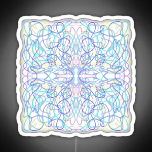 Symmetrical Chaos RGB Neon Sign