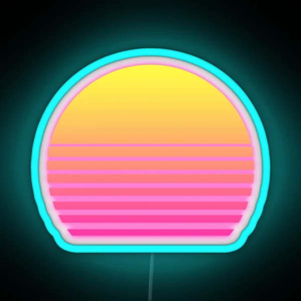 Synthwave Sun RGB Neon Sign
