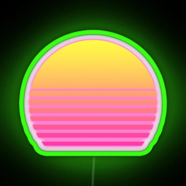 Synthwave Sun RGB Neon Sign