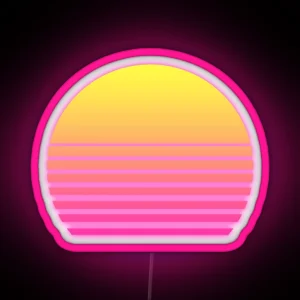 Synthwave Sun RGB Neon Sign