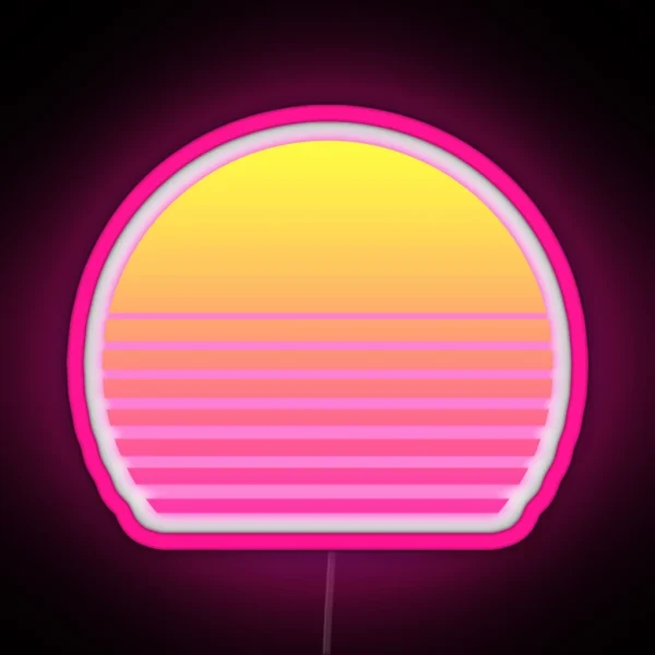 Synthwave Sun RGB Neon Sign