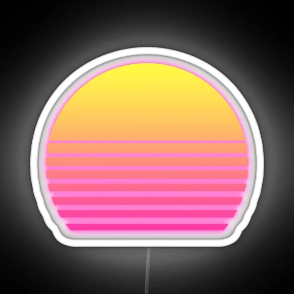 Synthwave Sun RGB Neon Sign