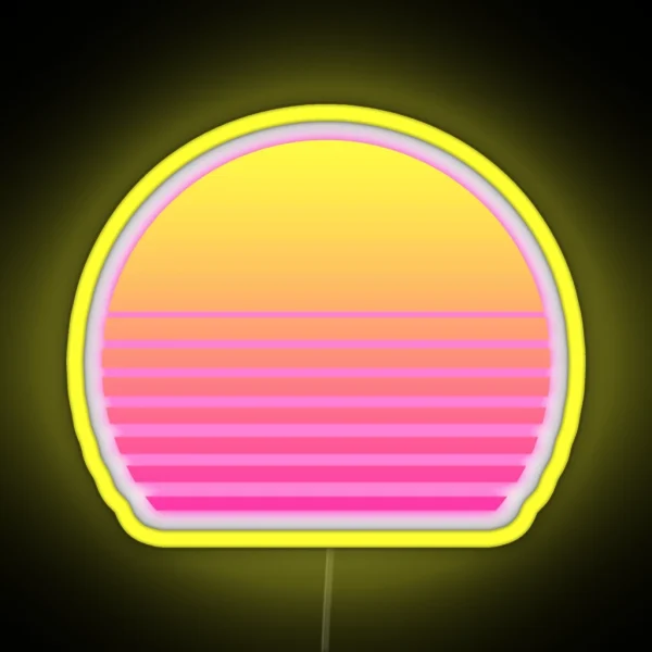 Synthwave Sun RGB Neon Sign