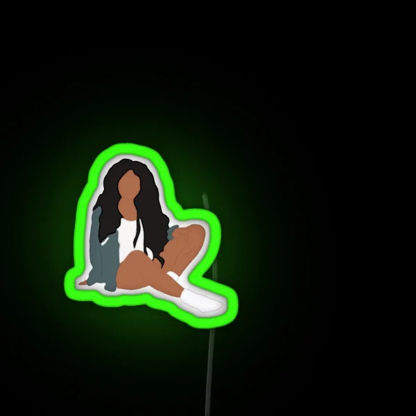 Sza Ctrl Led RGB Neon Sign
