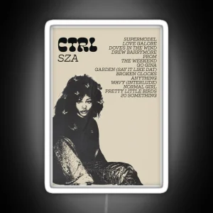 SZA CTRL Poster RGB Neon Sign