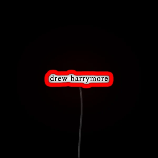 Sza Drew Barrymore RGB Neon Sign
