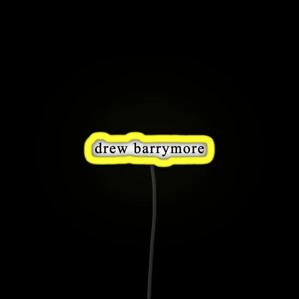 Sza Drew Barrymore RGB Neon Sign