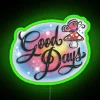 Add vibrant energy with this music inspired RGB neon sign.