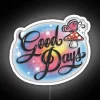 Vibrant RGB LED Sign Displaying Lyrics of Hit Single Good Days