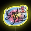 Retro Style Rgb Neon Sign Inspired by Sza's Good Days