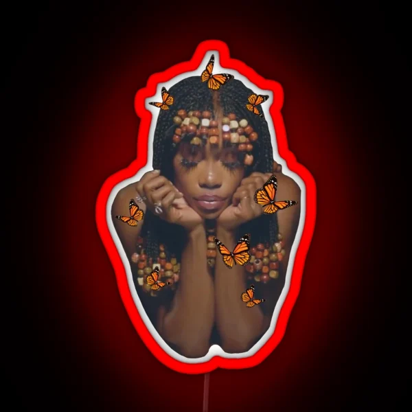 SZA Hit Different RGB Neon Sign