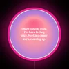 Manifest Your Dreams with Vibrant Colors and Energetic Neon Light