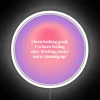 Magical Manifestation Energy Vibrations Illuminated Neon Sign with Colorful RGB LED Lights
