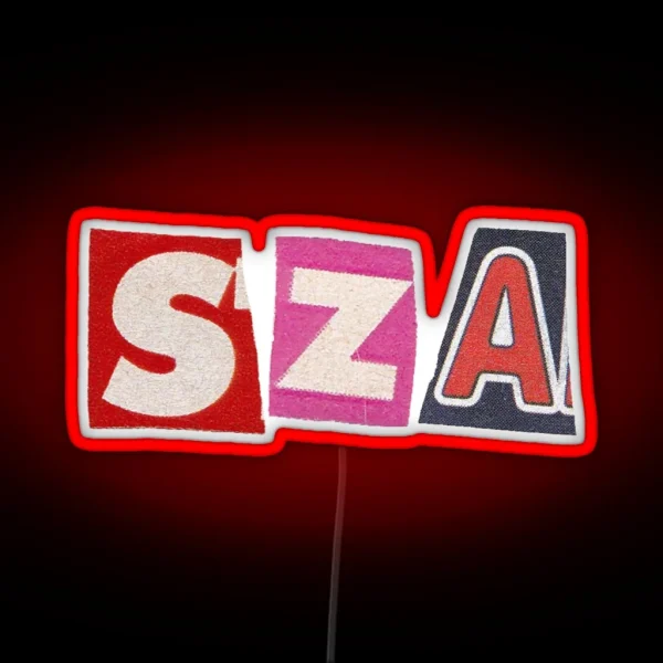 SZA RGB Neon Sign