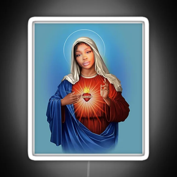 Sza Saint RGB Neon Sign