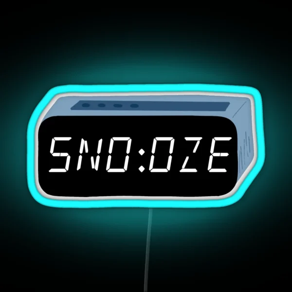 Sza Snooze RGB Neon Sign