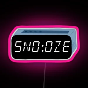 Sza Snooze RGB Neon Sign