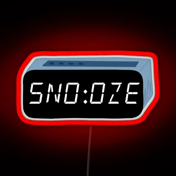 Sza Snooze RGB Neon Sign