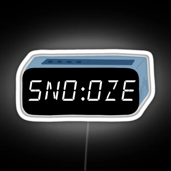Sza Snooze RGB Neon Sign