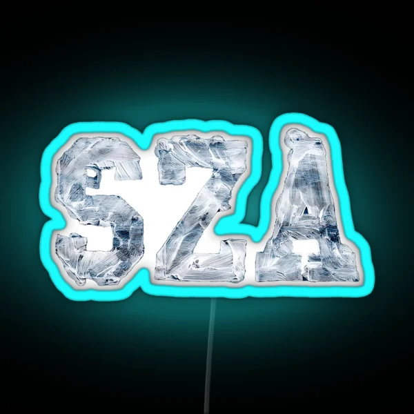 Sza Sos A Sza Sos A Sza Sos RGB Neon Sign
